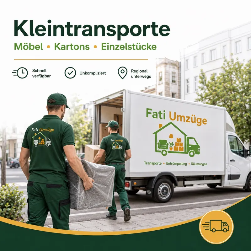 Fati Umzüge vehicle used for a furniture transport