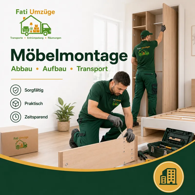 Fati Umzüge providing furniture assembly and packing support